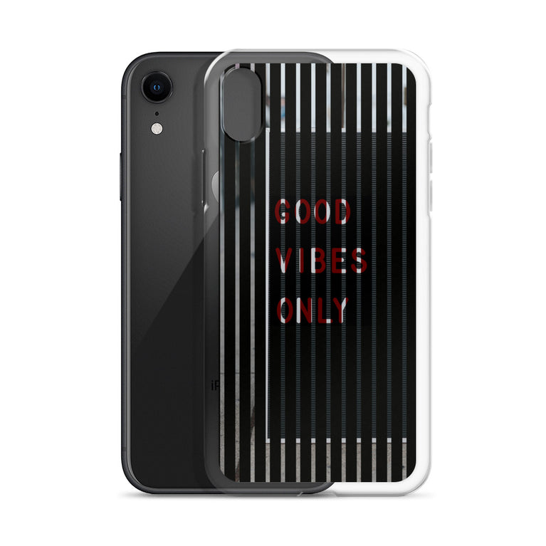 good vibes only premium quality iPhone Case