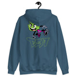 Ben in Action Elegant Hoodie Design