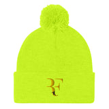 roger federer premium Pom-Pom Beanie by rocky apparels