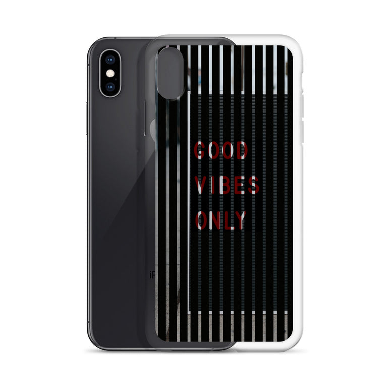 good vibes only premium quality iPhone Case