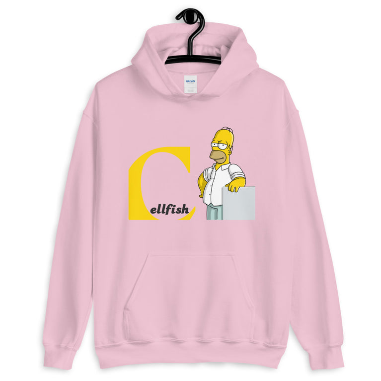 cellFish Eycatching design hoodie