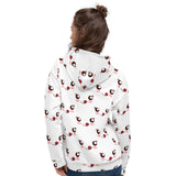 Cute face pattern Hoodie by rocky apparels