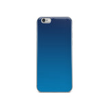 elegant gradient blue colored iPhone Case