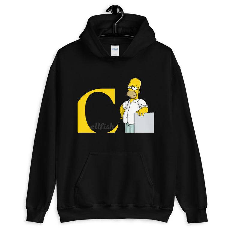 cellFish Eycatching design hoodie