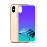 beautiful sky-diving iPhone Case by rocky apparels