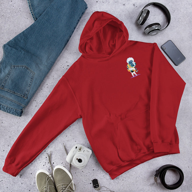 sports Cartoonist  Hoodie by rocky apparels