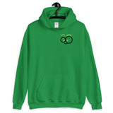 Cute Face shape Design Hoodie With Front and Back Design