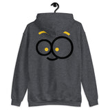 Cute Face shape Design Hoodie With Front and Back Design