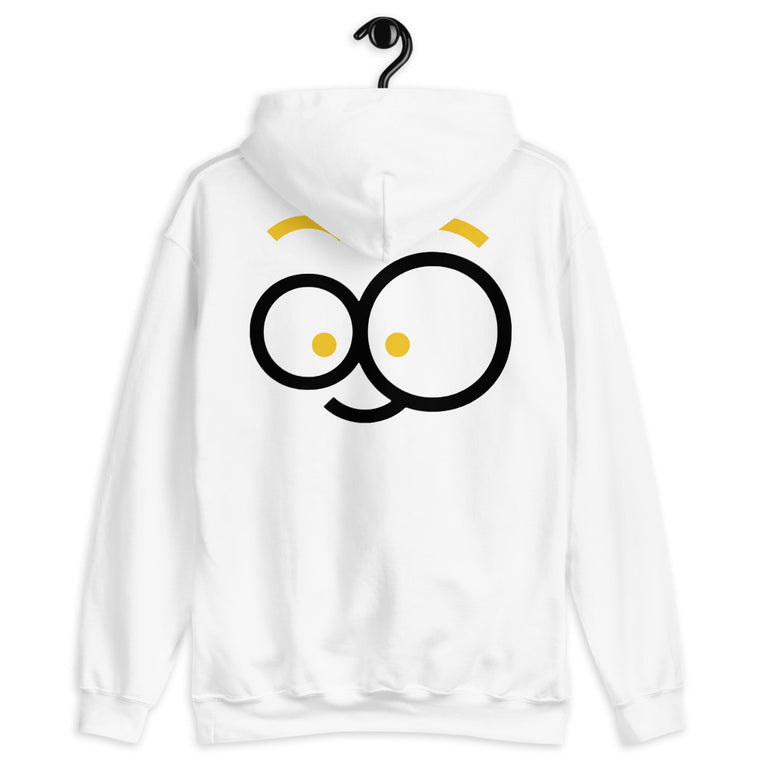 Cute Face shape Design Hoodie With Front and Back Design