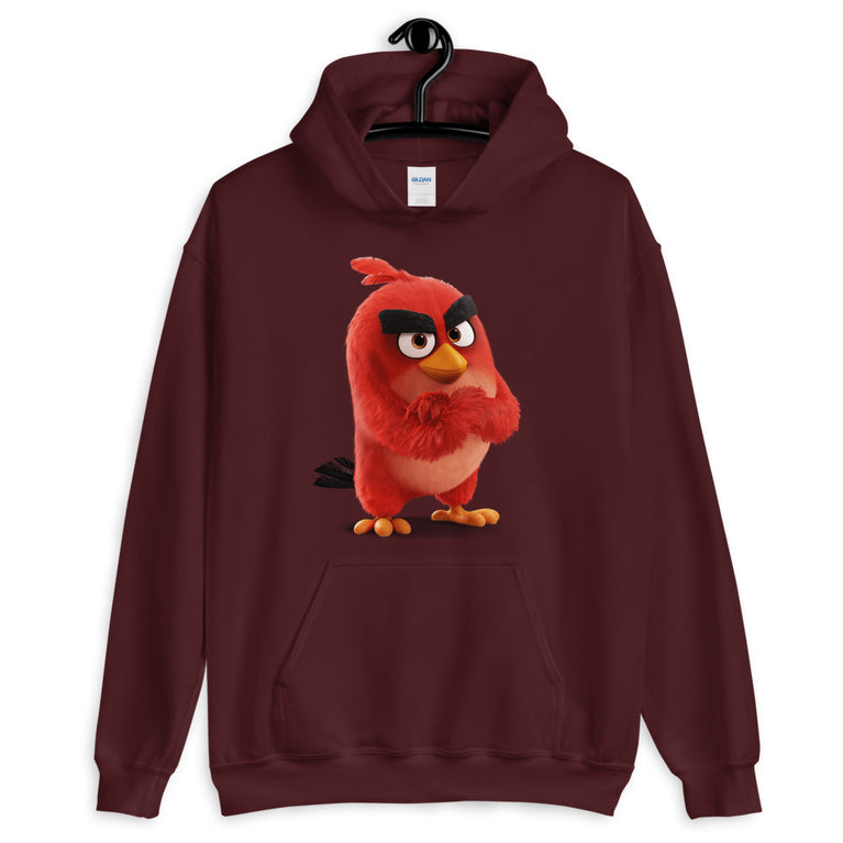 Angry Bird In action Elegant Hoodie Design