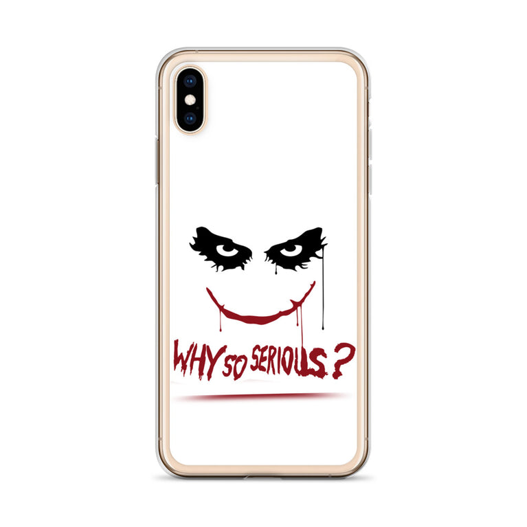 why so serious premium quality iPhone Case