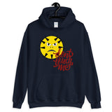 Don't touch me with angry face design hoodie