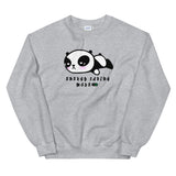 cute panda in energy saving mode Sweatshirt