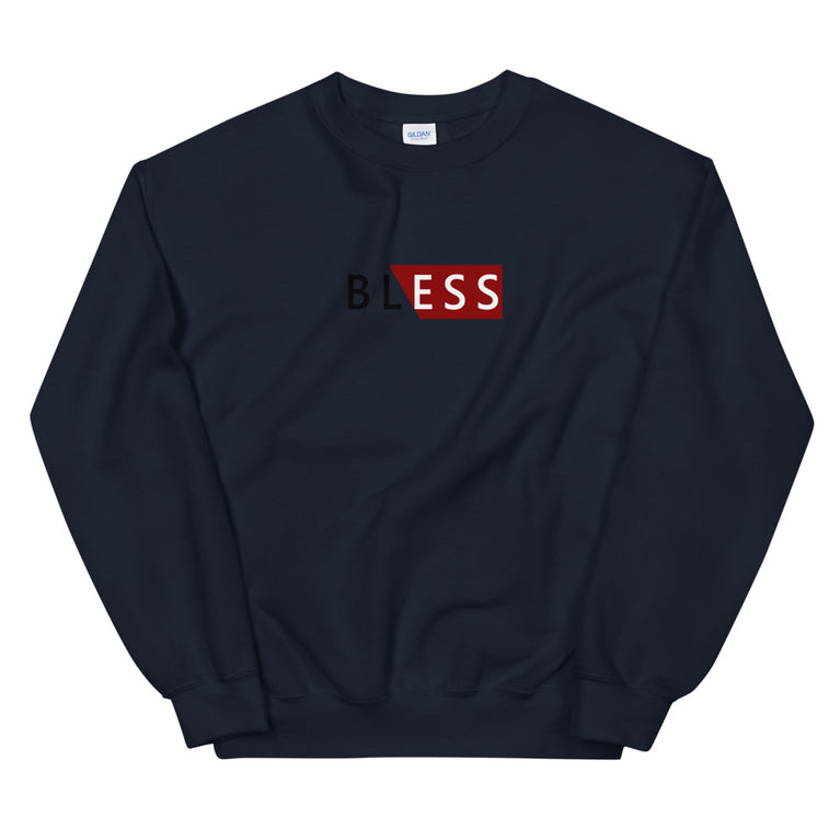 Blessed Text print premium Sweatshirt by rocky apparels