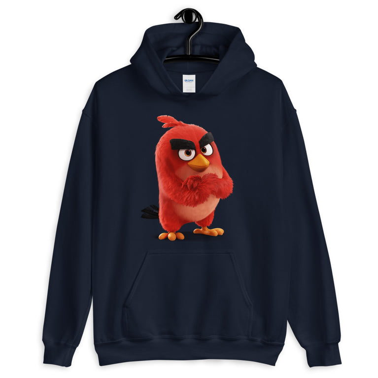 Angry Bird In action Elegant Hoodie Design