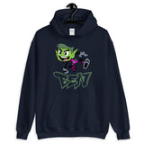 Ben in Action Elegant Hoodie Design