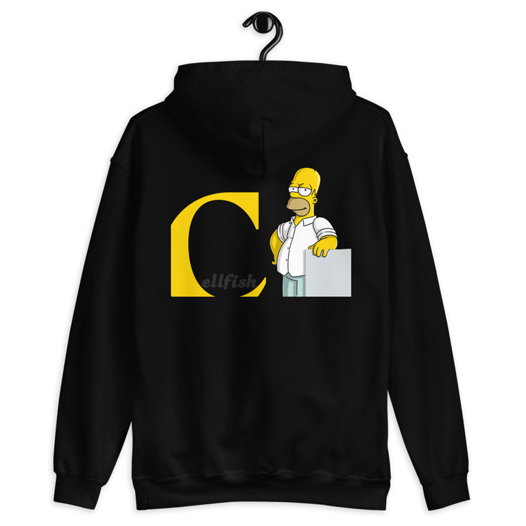 cellFish Eycatching design hoodie