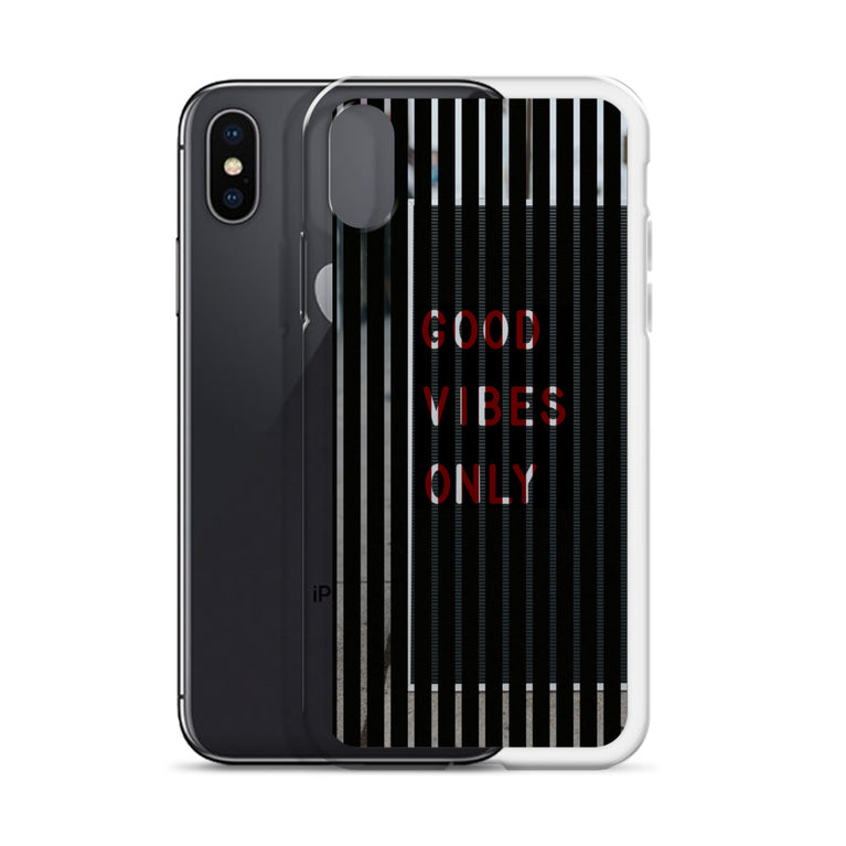 good vibes only premium quality iPhone Case