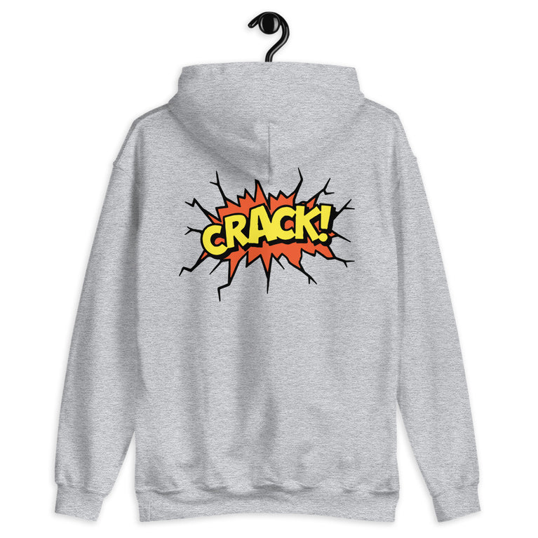 Crack Elegant Design Hoodie
