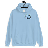 Cute Face shape Design Hoodie With Front and Back Design