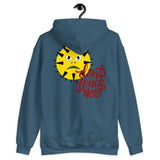 Don't touch me with angry face design hoodie