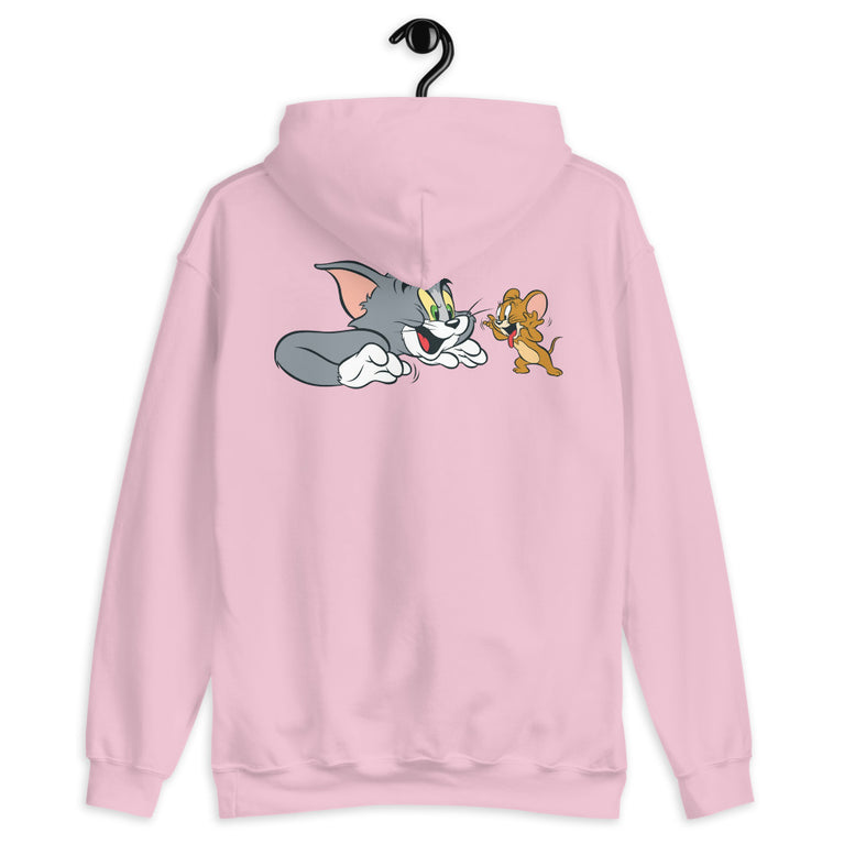 Crazy Tom and Jerry naughty Design Hoodie