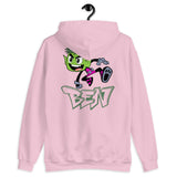 Ben in Action Elegant Hoodie Design