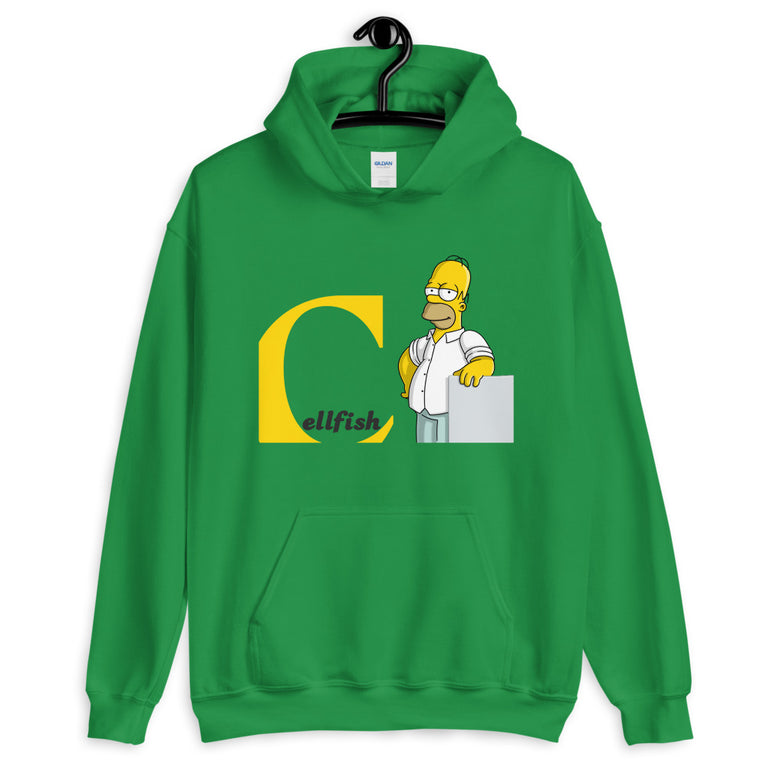 cellFish Eycatching design hoodie