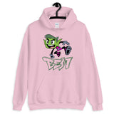 Ben in Action Elegant Hoodie Design