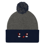 elegant Pom-Pom Beanie by rocky apparels