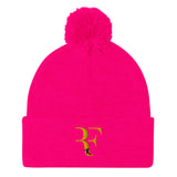 roger federer premium Pom-Pom Beanie by rocky apparels