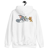 Crazy Tom and Jerry naughty Design Hoodie