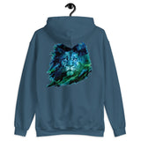 lion illustration elegant design hoodie by rocky apparels