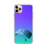 beautiful sky-diving iPhone Case by rocky apparels