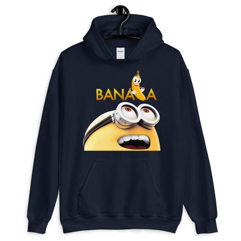 Banana Lover Minion Elegant Hoodie Design By Rocky Apparels