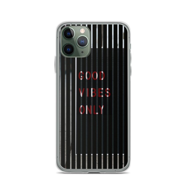 good vibes only premium quality iPhone Case