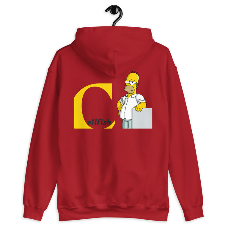 cellFish Eycatching design hoodie