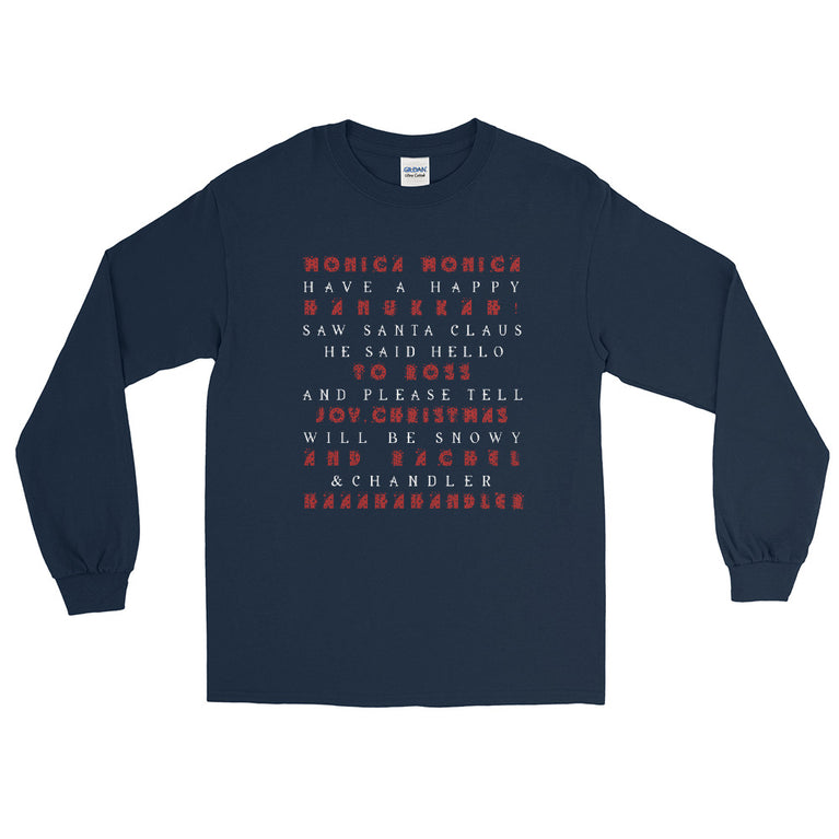 Christmas Men’s Long Sleeve Shirt by rocky apparels