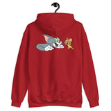 Crazy Tom and Jerry naughty Design Hoodie