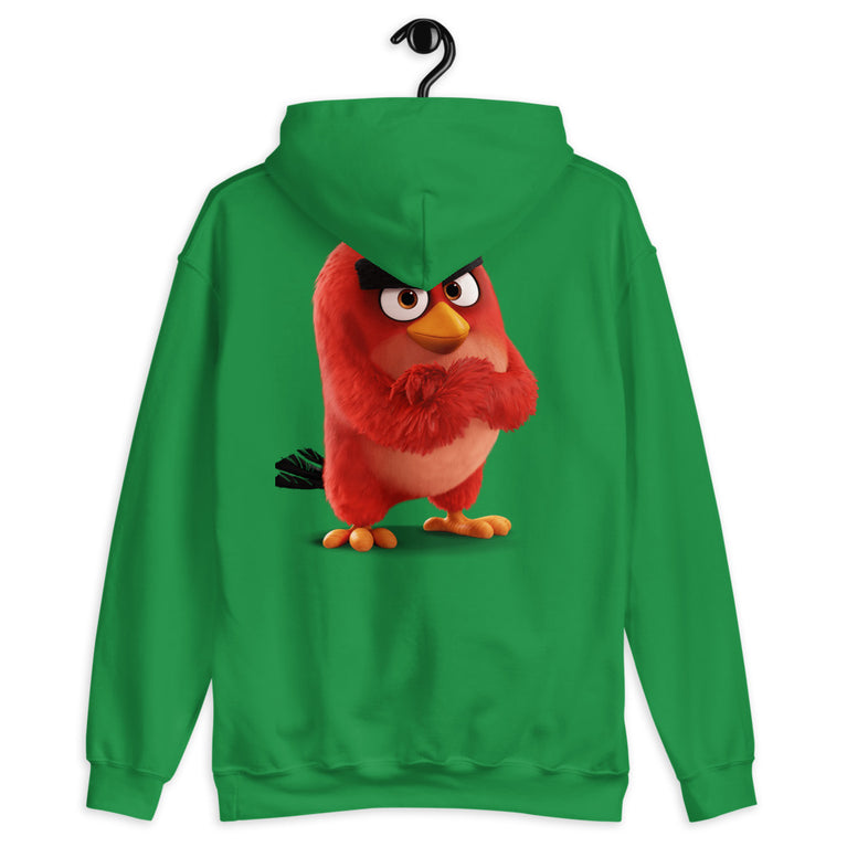 Angry Bird In action Elegant Hoodie Design