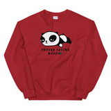 cute panda in energy saving mode Sweatshirt