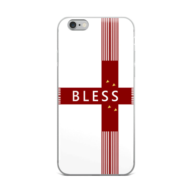 bless elegant design iPhone Case by rocky apparels