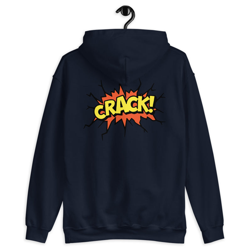 Crack Elegant Design Hoodie