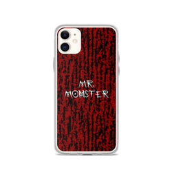 mr. monster premium quality iPhone Case by rocky apparels