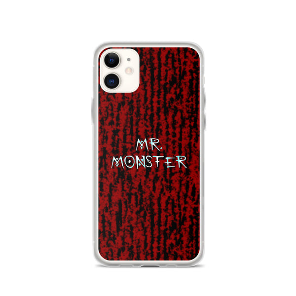 mr. monster premium quality iPhone Case by rocky apparels