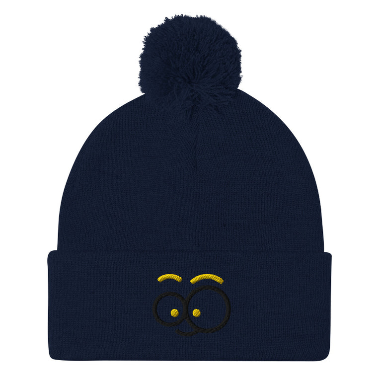 elegant Pom-Pom Beanie by rocky apparels
