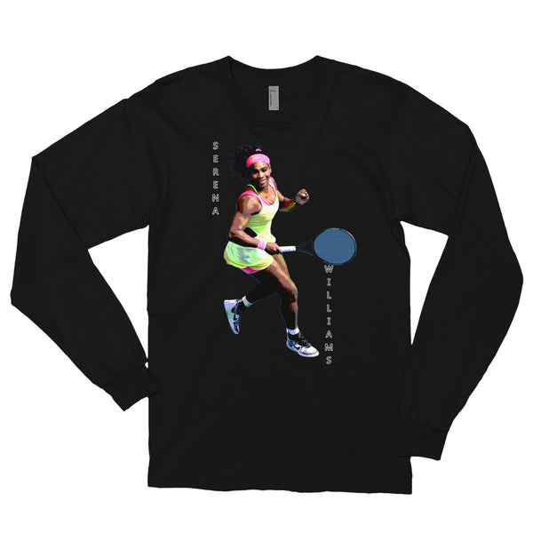 serena williams Long sleeve t-shirt by rocky apparels
