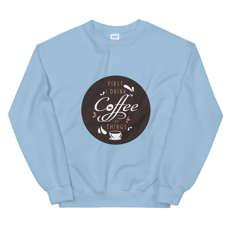 coffee lovers Sweatshirt by rocky apparels