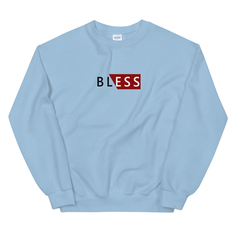 Blessed Text print premium Sweatshirt by rocky apparels