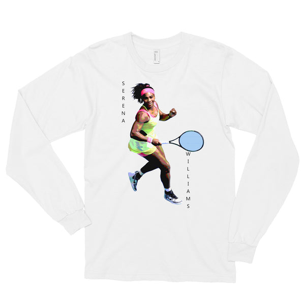 serena williams Long sleeve t-shirt by rocky apparels